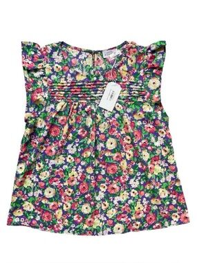 Emily Wonder Floral Top Size Medium NWT